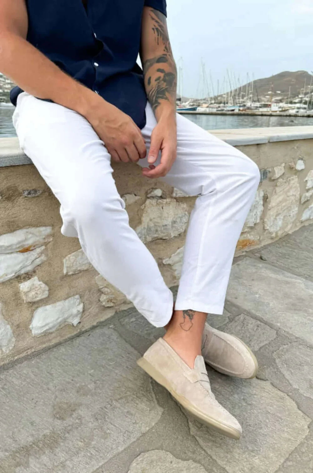 Chelsea Suede Leather Loafers
